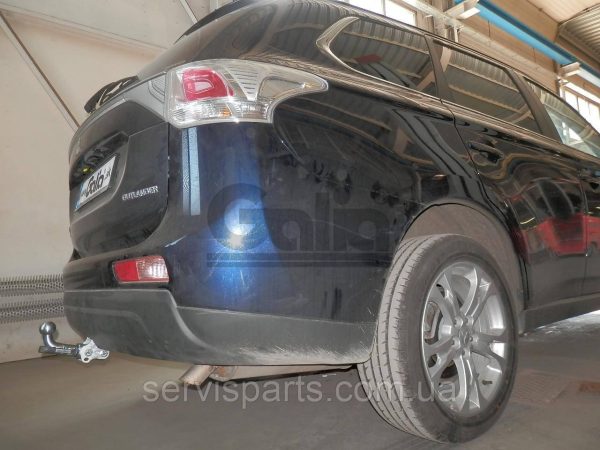 Оцинкований фаркоп на Mitsubishi Outlander 2012- - Зображення 5