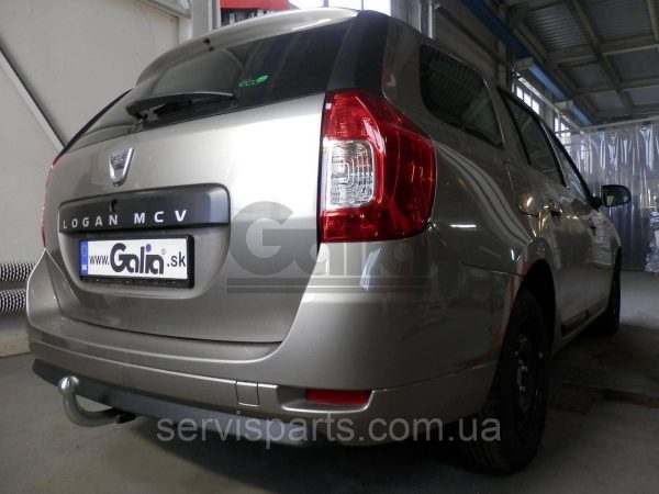 Оцинкований фаркоп на Renault Logan MCV 2013- (Рено Логан универсал)