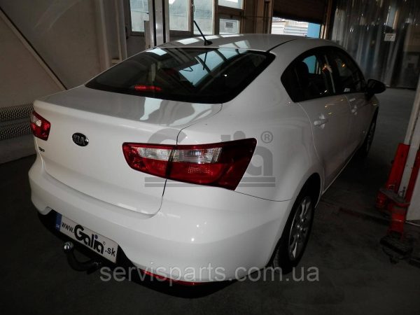 Знімний фаркоп на Kia Rio седан/хетчбек 2011-2017 (Кіа Ріо) - Зображення 6