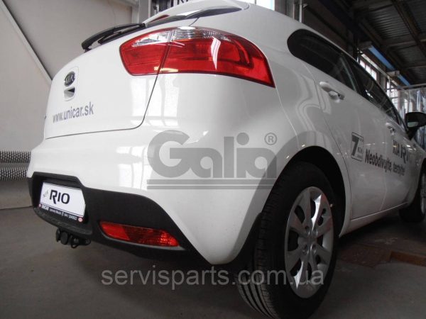 Знімний фаркоп на Kia Rio седан/хетчбек 2011-2017 (Кіа Ріо) Швидкознімний автомат на ручці - Зображення 3