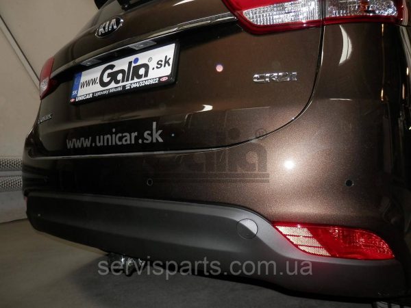 Оцинкований фаркоп на Kia Carens 2013- (Кіа Каренс) Швидкознімний автомат на ручці - Зображення 3