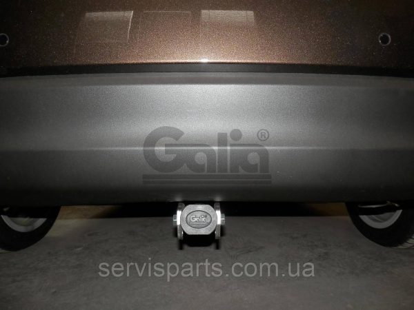 Оцинкований фаркоп на Kia Carens 2013- (Кіа Каренс) Швидкознімний автомат на ручці - Зображення 4
