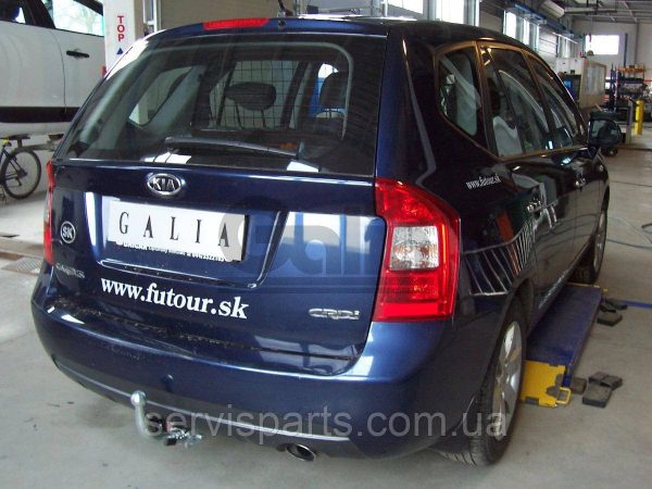 Оцинкований фаркоп на Kia Carens 2006-2013 (Кіа Каренс) - Зображення 3