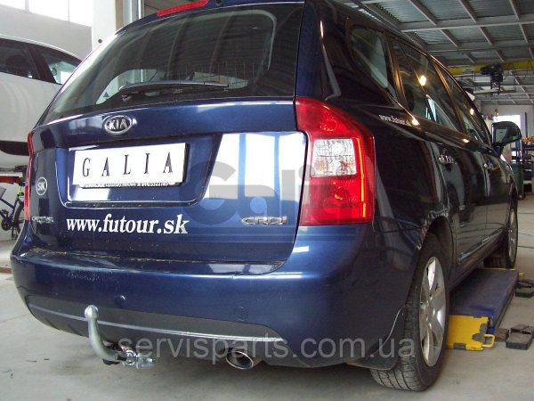 Оцинкований фаркоп на Kia Carens 2006-2013 (Кіа Каренс) - Зображення 5