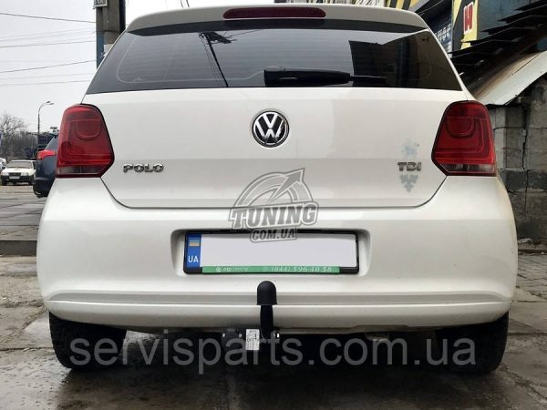 Польський фаркоп на Volkswagen Polo хетчбек 2009-2017 (Фольксваген Поло) - Зображення 3