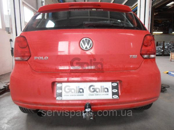 Оцинкований фаркоп на Volkswagen Polo хетчбек 2009-2017 (Фольксваген Поло) - Зображення 6