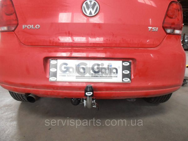 Оцинкований фаркоп на Volkswagen Polo хетчбек 2009-2017 (Фольксваген Поло) - Зображення 7