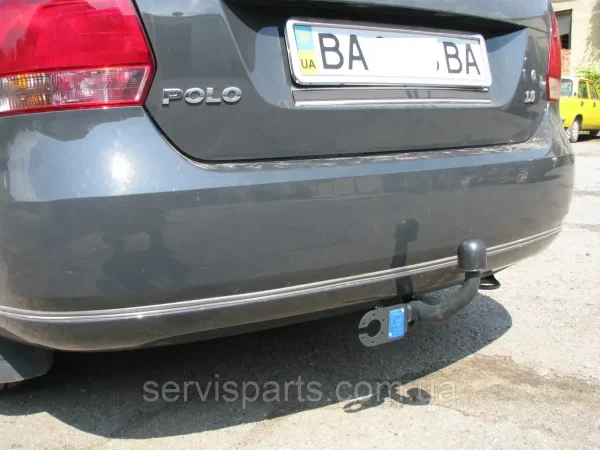 Знімний фаркоп на Volkswagen Polo седан 2011- (Фольксваген Поло) - Зображення 4