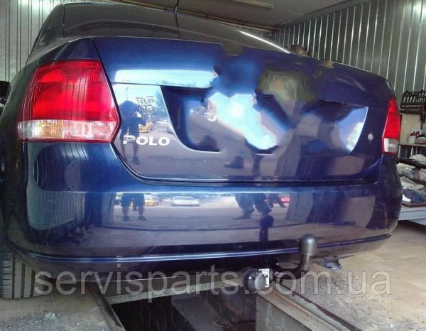 Знімний фаркоп на Volkswagen Polo седан 2011- (Фольксваген Поло) - Зображення 3