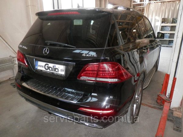 Оцинкований фаркоп на Mercedes-Benz GLE W166 2015-2019 Швидкознімний автомат на ручці - Зображення 3
