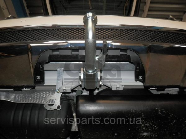 Оцинкований фаркоп на Mercedes-Benz ML W164 W166 2011-2015 Швидкознімний автомат на ручці - Зображення 2