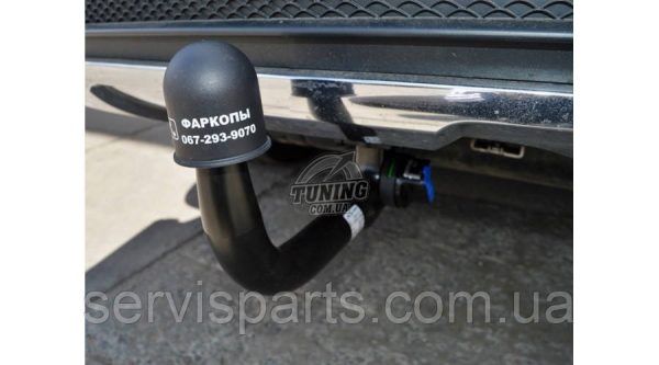 Швидкознімний фаркоп на Mercedes-Benz GL W166 2012-2016 на ключах - Зображення 7
