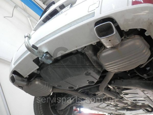 Оцинкований фаркоп на Mercedes-Benz GLK X204 2008-2015 - Зображення 6