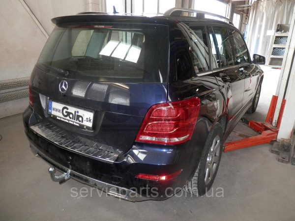 Оцинкований фаркоп на Mercedes-Benz GLK X204 2008-2015 - Зображення 7