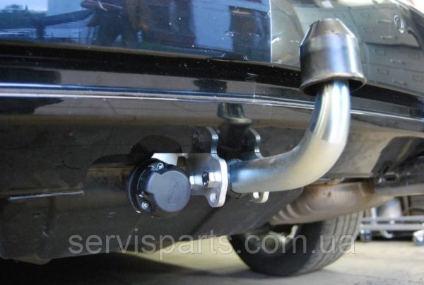 Оцинкований фаркоп на Mercedes-Benz GLK X204 2008-2015 - Зображення 2