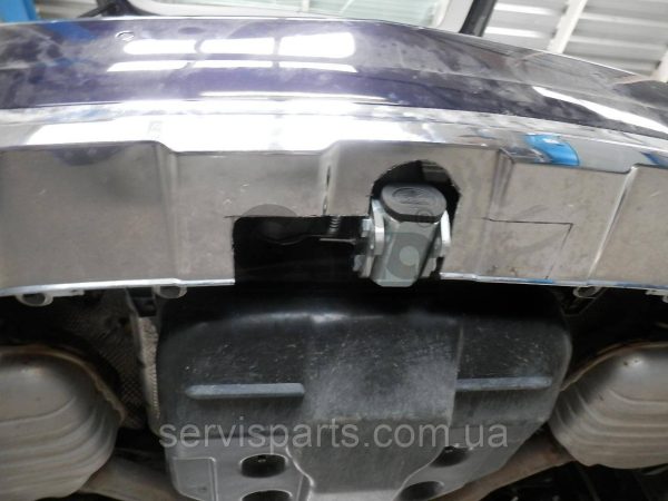 Оцинкований фаркоп на Mercedes-Benz GLK X204 2008-2015 Швидкоз'ємний автомат на ручці - Зображення 3