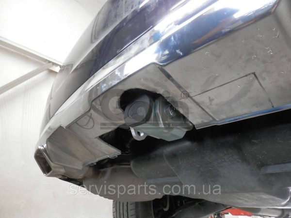 Оцинкований фаркоп на Mercedes-Benz GLK X204 2008-2015 Швидкоз'ємний автомат на ручці - Зображення 6