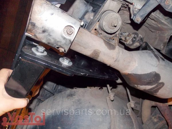 Знімний фаркоп Toyota Land Cruiser Prado 120,150 (Тойота Ленд Крузер Прадо) американська вставка під квадрат - Зображення 5