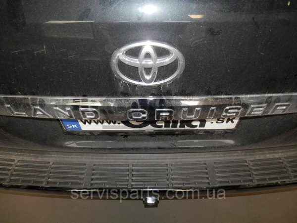 Оцинкований фаркоп Toyota Land Cruiser 200 2007- (Тойота Ленд Крузер 200) Швидкознімний автомат на ручці - Зображення 2