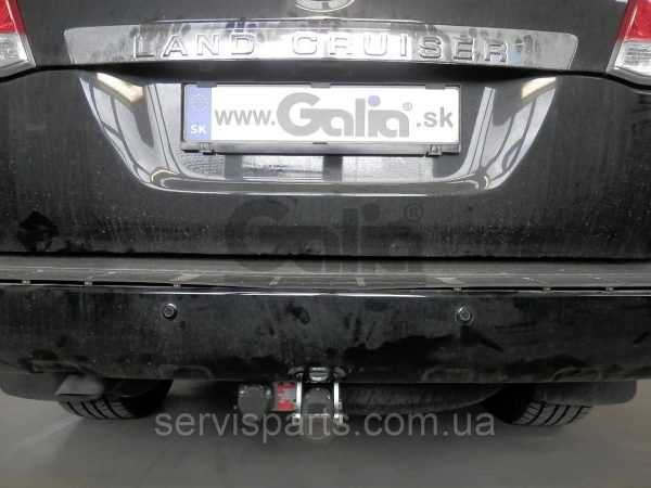 Оцинкований фаркоп Toyota Land Cruiser 200 2007- (Тойота Ленд Крузер 200) Швидкознімний автомат на ручці - Зображення 3