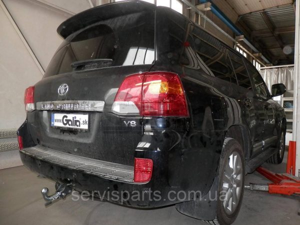 Оцинкований фаркоп Toyota Land Cruiser 200 2007- (Тойота Ленд Крузер 200) Швидкознімний автомат на ручці - Зображення 4
