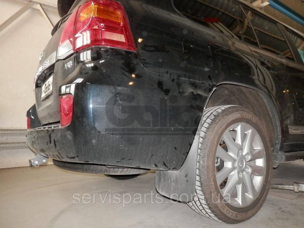Оцинкований фаркоп Toyota Land Cruiser 200 2007- (Тойота Ленд Крузер 200) Швидкознімний автомат на ручці - Зображення 5