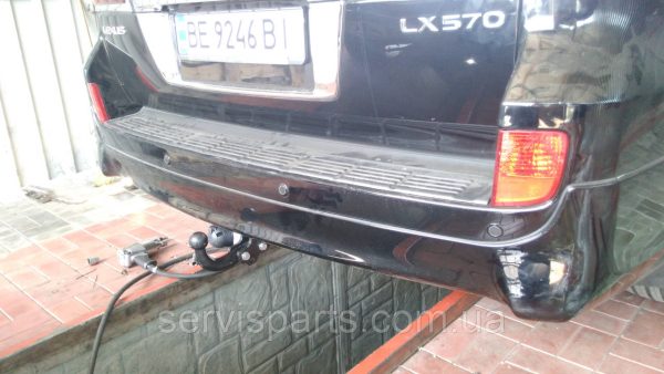 Польський фаркоп Toyota Land Cruiser 200 2007- (Lexus LX570) - Зображення 4
