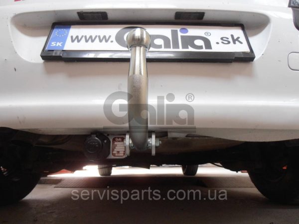 Оцинкований фаркоп на Peugeot 307 2001-2007 хетчбек (без зняття бампера) - Зображення 3