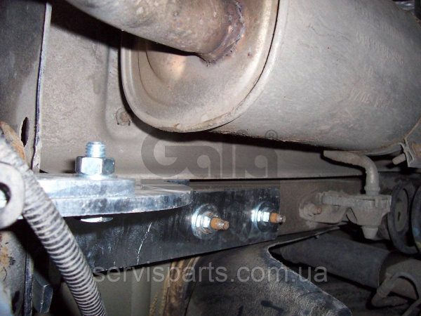 Оцинкований фаркоп на Peugeot 307 2001-2007 хетчбек (без зняття бампера) - Зображення 4