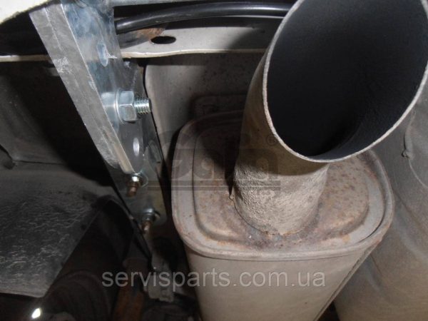 Оцинкований фаркоп на Peugeot 307 2001-2007 хетчбек (без зняття бампера) - Зображення 5