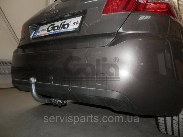 Оцинкований фаркоп на Peugeot 308 II 2013-2021 (хетчбек та универсал) - Зображення 7