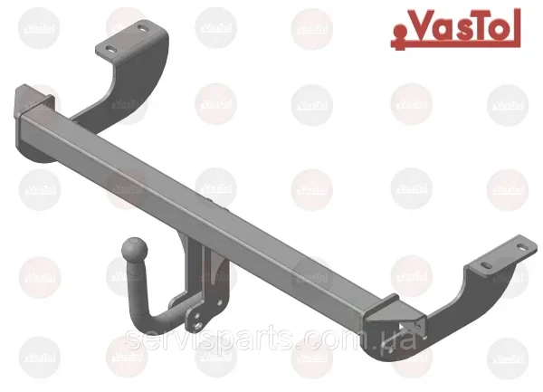 Український фаркоп на Citroen C4 2005-2010 (Сирень Ц4)