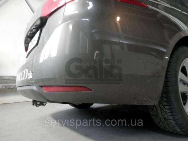 Оцинкований фаркоп на Citroen C4 Picasso 2013- (також Grand Picasso і SpaceTourer) Швидкознімний автомат на ручці - Зображення 7