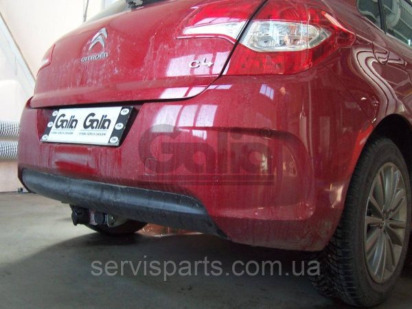Оцинкований фаркоп на Citroen C4 2004-2020 Швидкознімний автомат на ручці - Зображення 2
