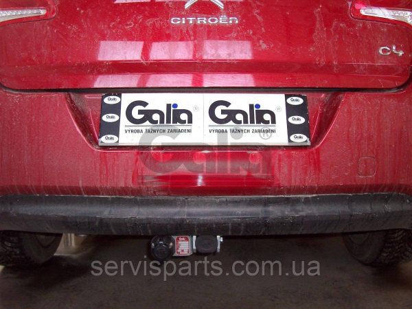 Оцинкований фаркоп на Citroen C4 2004-2020 Швидкознімний автомат на ручці - Зображення 3