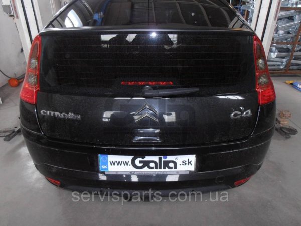 Оцинкований фаркоп на Citroen C4 2004-2020 Швидкознімний автомат на ручці - Зображення 4