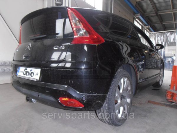 Оцинкований фаркоп на Citroen C4 2004-2020 Швидкознімний автомат на ручці - Зображення 8