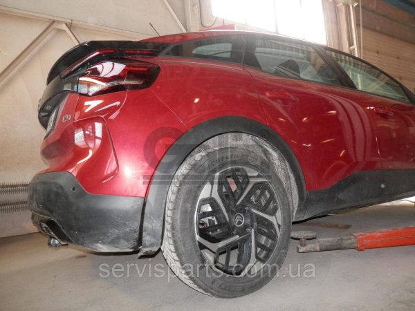 Оцинкований фаркоп на Citroen C4 2020- Швидкознімний автомат на ручці