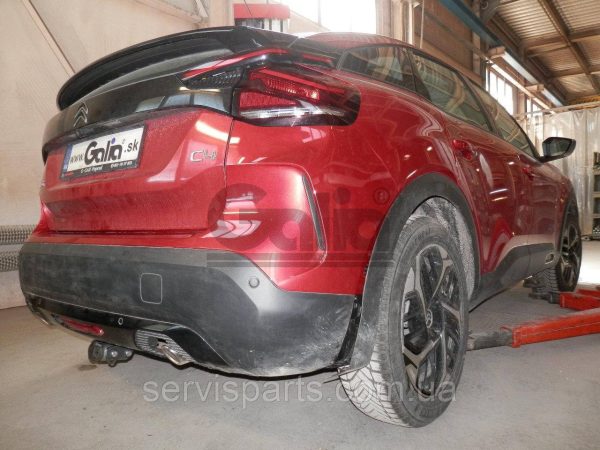 Оцинкований фаркоп на Citroen C4 2020- Швидкознімний автомат на ручці - Зображення 4