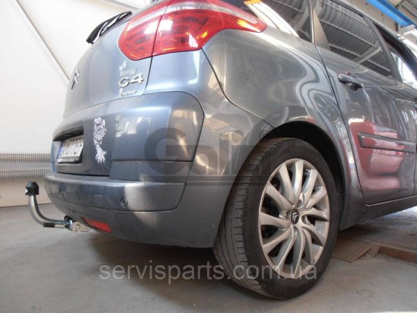 Оцинкований фаркоп на Citroen C4 Picasso 2007-2013 (також Grand Picasso) - Зображення 3