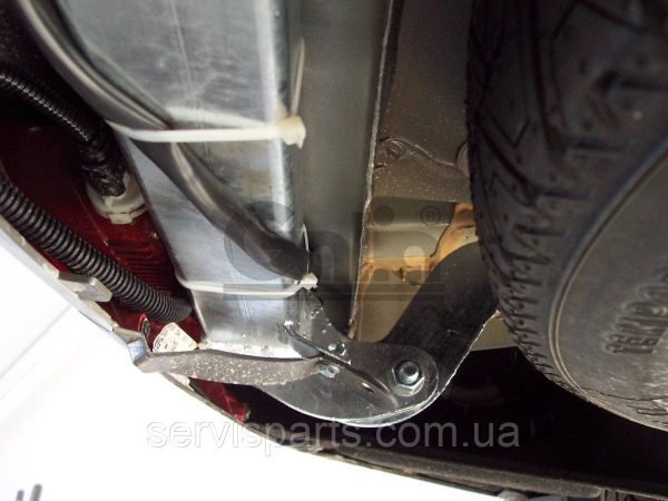 Оцинкований фаркоп на Citroen C4 Picasso 2007-2013 (також Grand Picasso) - Зображення 4