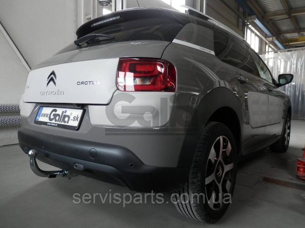 Оцинкований фаркоп на Citroen C4 Cactus 2013- - Зображення 3