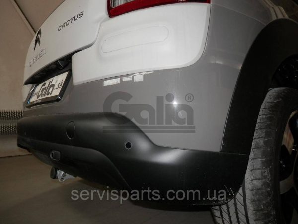Оцинкований фаркоп на Citroen C4 Cactus 2013- Швидкознімний автомат на ручці - Зображення 4