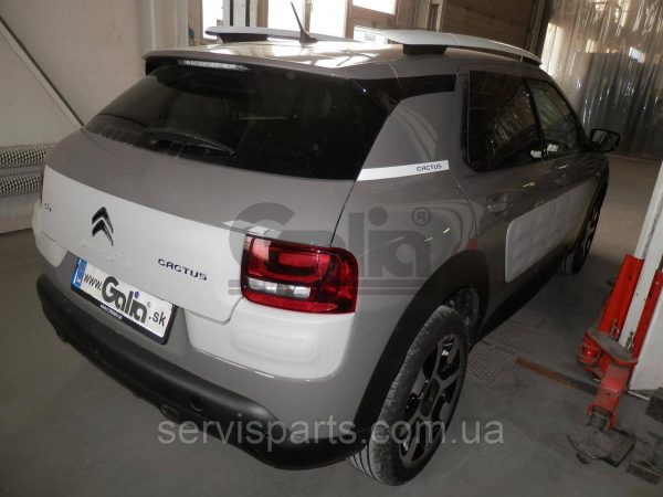 Оцинкований фаркоп на Citroen C4 Cactus 2013- Швидкознімний автомат на ручці - Зображення 8