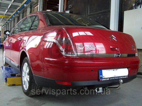 Оцинкований фаркоп на Citroen C4 Sedan 2008-