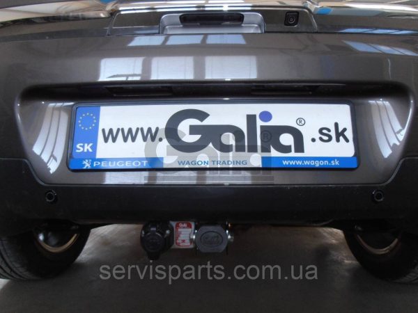 Оцинкований фаркоп на Citroen C4 AirCross 2012-2017 (без зняття бампера) Швидкознімний автомат на ручці - Зображення 2