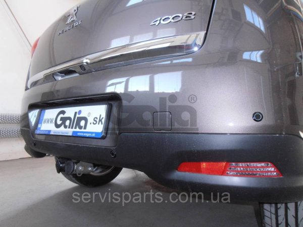 Оцинкований фаркоп на Citroen C4 AirCross 2012-2017 (без зняття бампера) Швидкознімний автомат на ручці - Зображення 3