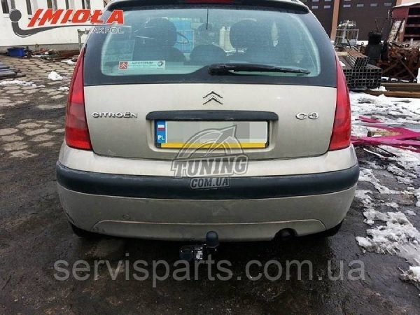 Польський фаркоп на Citroen C3 2001-2009 (без підрізання бампера) - Зображення 5