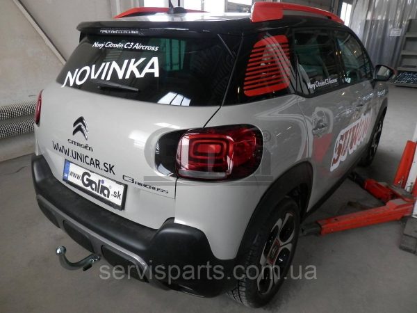 Оцинкований фаркоп на Citroen C3 AirCross 2017- - Зображення 5