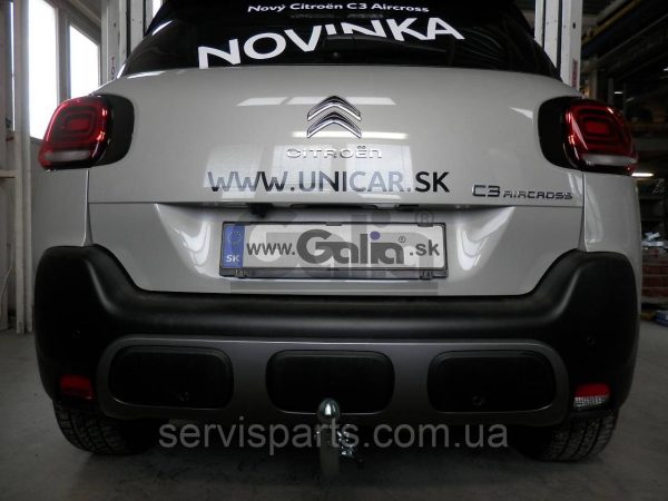 Оцинкований фаркоп на Citroen C3 AirCross 2017- - Зображення 6